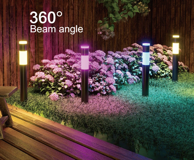 smart outdoor pathway light v52