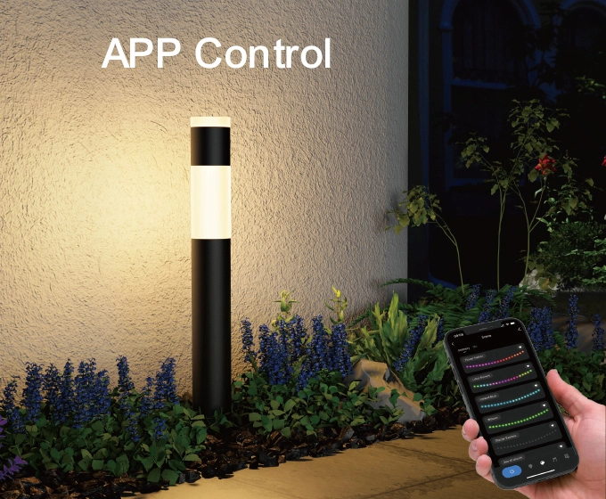 smart outdoor pathway light v5